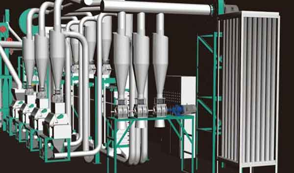 planta procesadora de harina de maiz